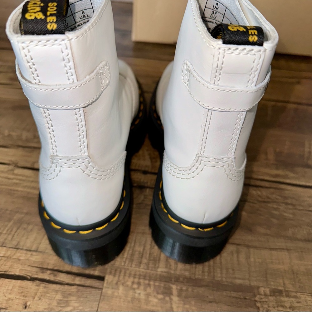 DR MARTENS Leather Jetta Booties - Picture 12 of 17